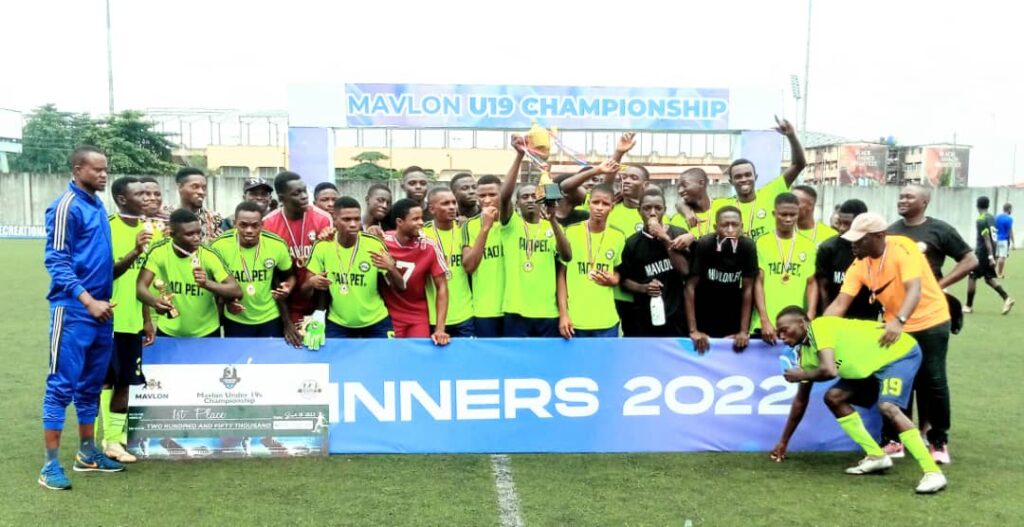 Agada torments Kidsport to help Mavlon win U - 19 tournament 2 IMG 20220919 WA0007