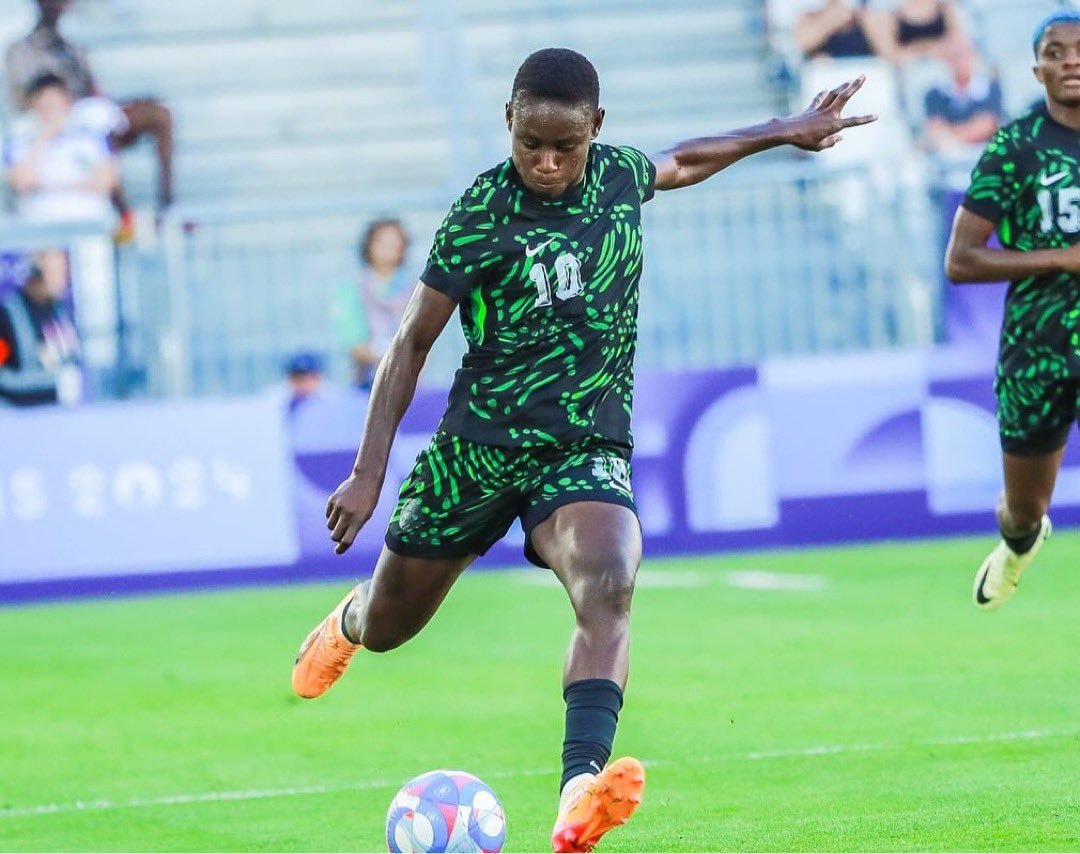 Ucheibe reveals what Falcons must do against Japan 1 20240731 075810