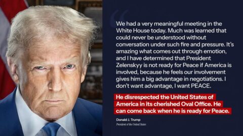 Russia vs Ukraine War: Zelensksy Not Ready For Peace - Trump 1 FB IMG 1740779118480