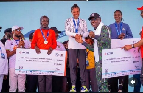 Sanwo-Olu Hails Access Bank Lagos City Marathon, Praises Organizers as Symbol of Excellence 1 IMG 20250216 WA0248