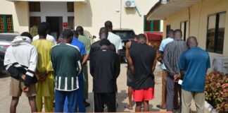 14 Suspected Internet Fraudsters Arrested in Jos