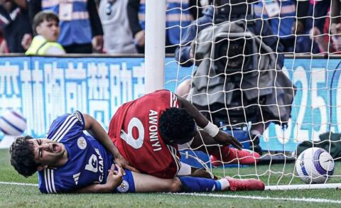 Football fans fume at 'ridiculous' VAR rules after Taiwo Awoniyi placed into induced coma 1 FB IMG 1747206311342