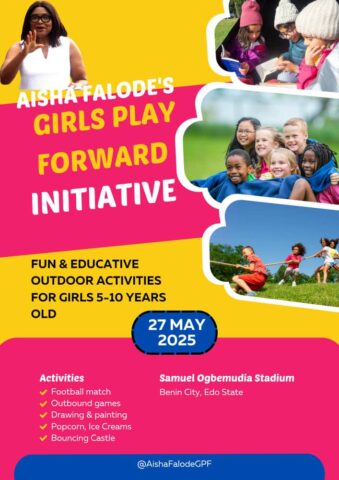 Children's Day: Girls Play Forward Initiative Powered By Aisha Falode Set To Inspire Young Girls In Edo State Through Football, Fun 2 IMG 20250527 WA0004