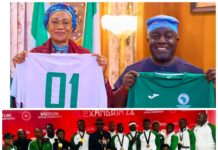 NSC DG commends First Lady for her dedication to the growth of Nigerian women in Sports