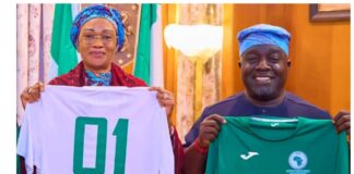 NSC DG commends First Lady for her dedication to the growth of Nigerian women in Sports