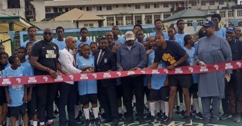 Giants of Africa unveil 50th basketball court at King’s College, Lagos 2 IMG 20260526 WA0048