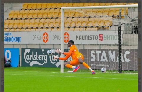 Young Nigerian Goalkeeper Dazzles in Europe With Impressive Statistics 2 IMG 20260910 WA0020