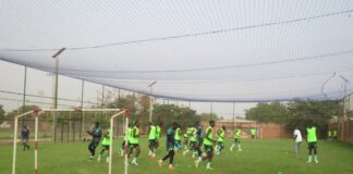 WAFU-B U17 Championship: Golden Eaglets Train on Termite-Infested Five-a-Side Pitch Ahead of Niger Clash