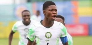 Future Eagles Captain Ijachi Scores Hat-Trick in Nigeria’s 7-0 Rout of New Caledonia